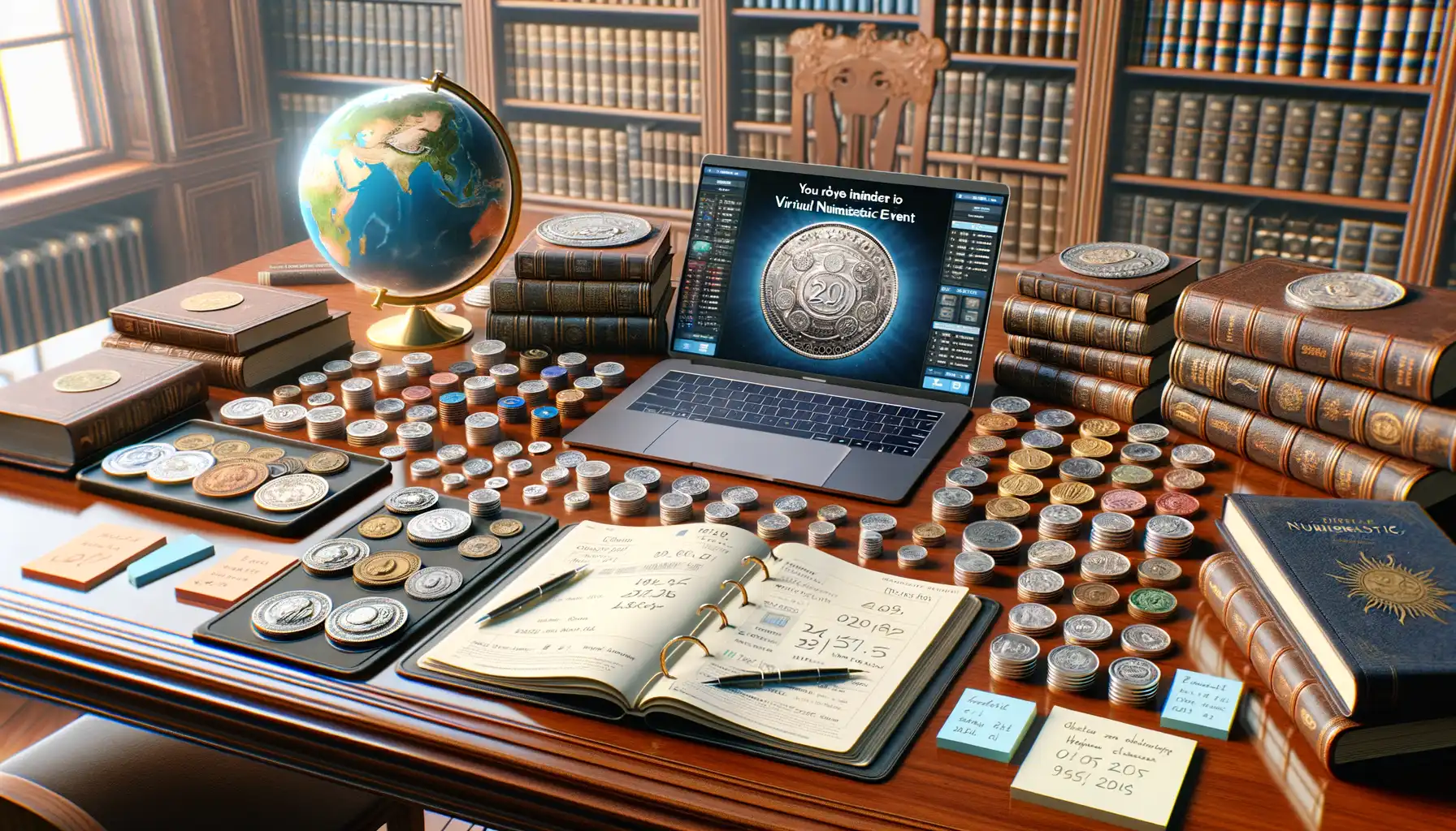 How to Organize Online Events Around Numismatics