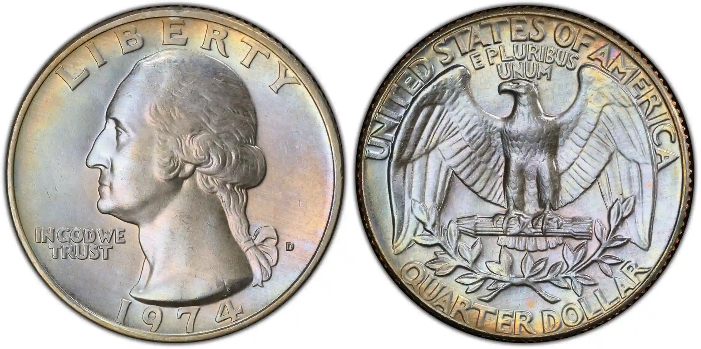 1974 D Quarter